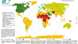Global Health Risk Map 2026 Gesundheitsrisikokarte Entsendung Travel Risk Management Corporate Health Reisemedizin